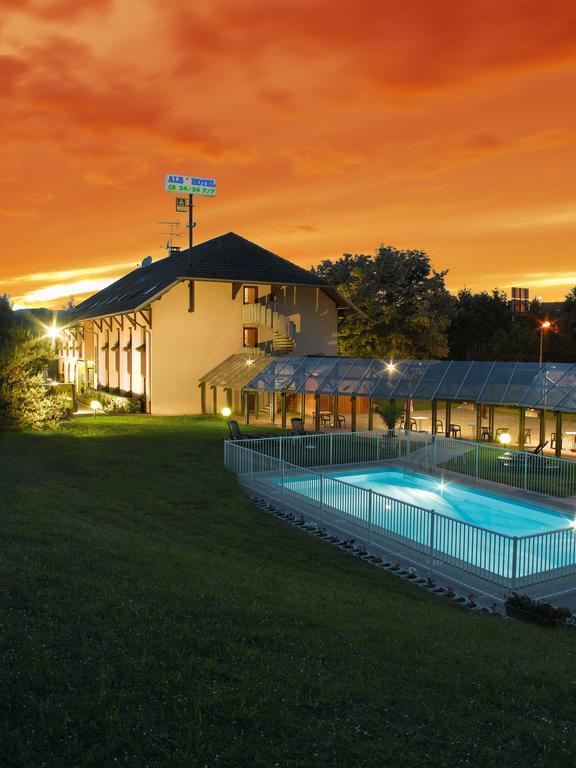 Logis Albhotel Grill Alby-sur-Cheran Eksteriør bilde